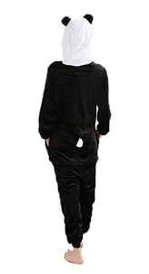 Mescara Pigiama Panda Cosplay Intero Unisex XL per alto 178-188 cm, Nero - Ilgrandebazar