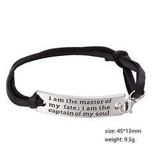 Carica l'immagine nel visualizzatore di Gallery, Lemegeton "I am The Master of My Fate. connettore in Metallo Chestnut - Ilgrandebazar