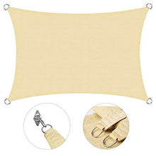Carica l&#39;immagine nel visualizzatore di Gallery, MVPower Tenda a Vela 2x4m Rettangolo, Parasole Esterno, Telo da