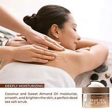 Carica l&#39;immagine nel visualizzatore di Gallery, Scrub Naturale Bio Esfoliante Viso Corpo e Piedi al Sale Del Mar Morto al... - Ilgrandebazar