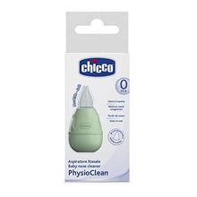 Carica l&#39;immagine nel visualizzatore di Gallery, Chicco 00004923000000 Aspiratore Nasale a Pompetta PhysioClean, 0m+, Verde