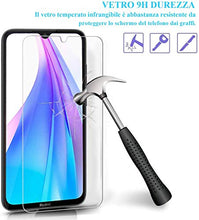 Carica l&#39;immagine nel visualizzatore di Gallery, Flysee Vetro Temperato per Xiaomi Redmi Note 8T, [3 Pezzi] Pellicola Protettiva per Xiaomi Redmi Note 8T, Anti-Graffio, Senza Bolle, 9H Durezza, Custodia Compatible, Facile da Installare