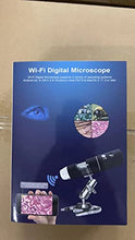 Carica l&#39;immagine nel visualizzatore di Gallery, Microscopio Digitale Wireless, YINAMA Microscopio Ingrandimento da 50X-1000X, 8 luci a LED, Mini Microscopio portatile, 2MP 1080P, compatibile con Android, iPad PC MAC Windows