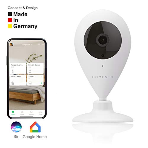 Homento Telecamera Smarte Wifi di Sorveglianza con funzione...