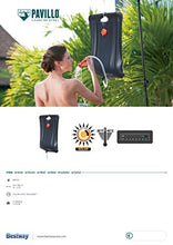 Carica l&#39;immagine nel visualizzatore di Gallery, Bestway, Doccia Solare A Sacca Unisex Adulto, Nero, 20 L