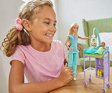 Carica l&#39;immagine nel visualizzatore di Gallery, Barbie- Carriere Playset Pediatra Bambola, 2 Neonati e Accessori Giocattolo... - Ilgrandebazar