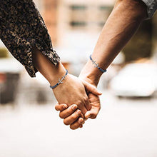 Carica l&#39;immagine nel visualizzatore di Gallery, Amtier Braccialetti di Ancoraggio Perline Blu Unisex A - Ilgrandebazar