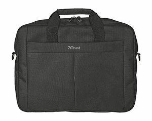 Trust Primo Borsa Trasporto per Laptop da 16 Pollici, Nero