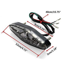 Carica l&#39;immagine nel visualizzatore di Gallery, CICMOD Universale Fanale Posteriore, 15 LED Faro di Coda Freno Luce Tipo A - Ilgrandebazar