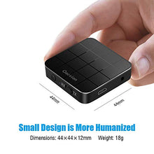 Carica l&#39;immagine nel visualizzatore di Gallery, Trasmettitore Ricevitore Bluetooth 5.0, 2 in 1 Adattatore mini RCA...