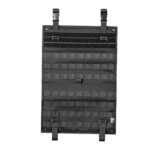 OneTigris - Organizer tattico per schienale auto, Versione aggiornata nera.