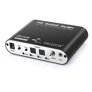 PROZOR DAC Digitale ad Analogico 5.1 Convertitore Adattatore per Dispositivi...