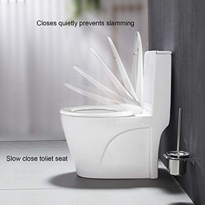 Omasi Sedile WC Copriwater Universale con Chiusura Ammortizzata Soft... - Ilgrandebazar