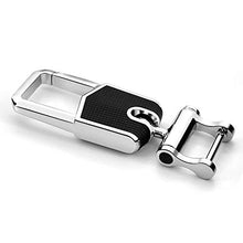 Carica l&#39;immagine nel visualizzatore di Gallery, ontto Cover per Chiave Portachiavi Auto in Pelle e ABS Mercedes Bianco