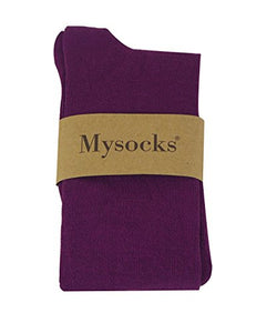 Mysocks Calzini alti al ginocchio unisex 37-41, Viola - Ilgrandebazar