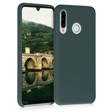 Carica l'immagine nel visualizzatore di Gallery, kwmobile Cover Compatibile con Huawei P30 Lite - Custodia in verde blu