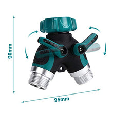 Carica l&#39;immagine nel visualizzatore di Gallery, Tencoz Presa Rubinetto 2 Vie, Distributore 2 Vie a Y per Tubo Flessibile...