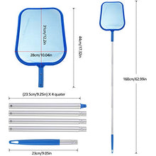 Carica l&#39;immagine nel visualizzatore di Gallery, Isincer Retina Raccogli Foglie Skimmer Pulizia Piscina e with pole