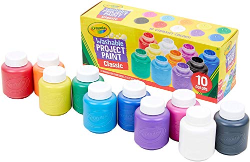Crayola-I Lavabilissimi Tempere Lavabili in Barattolini Multicolore - Ilgrandebazar