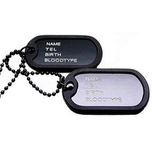 Carica l&#39;immagine nel visualizzatore di Gallery, Inception Pro Infinite Collana - 2 Piastrine - Uomo - Silicone - Medagliette... - Ilgrandebazar