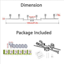 Carica l&#39;immagine nel visualizzatore di Gallery, Lampadario da Soffitto Luce Bianco 4500K, Bojim 6 Luci - Naturale
