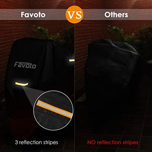 Favoto Telo Coprimoto 210D Teli per Moto Scooter Impermeabile Resistente XXL