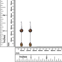 Carica l'immagine nel visualizzatore di Gallery, Orchid Jewelry Ametista, Granato, Quarzo Limone Gioielli Per Donna | Brown