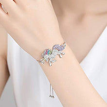 Carica l&#39;immagine nel visualizzatore di Gallery, INTVN Collana con Ciondolo Braccialetti Unicorno Orecchini ad anello... - Ilgrandebazar