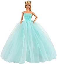 Carica l&#39;immagine nel visualizzatore di Gallery, Miunana Abito Vestito da Sposa Grande Lussuoso Spalle Scoperte + Velo per... - Ilgrandebazar