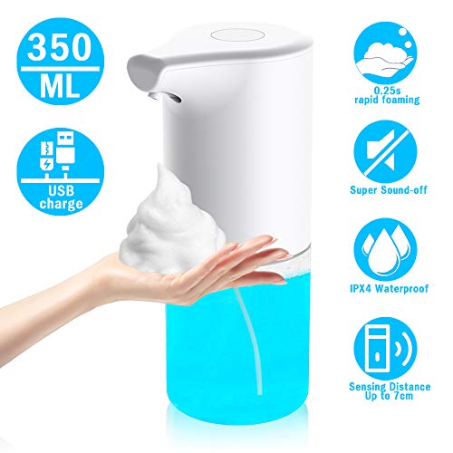 bhdlovely Dispenser di Sapone schiumogeno Automatico, erogatore Sapone...