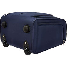 Carica l'immagine nel visualizzatore di Gallery, AmazonBasics - Bagaglio per vano sottosedile, Blu scuro 41cm, Navy Blue