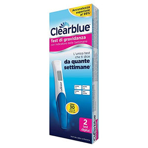 Clearblue Test di Gravidanza Digitale con Indicatore delle Settimane - Pacco...