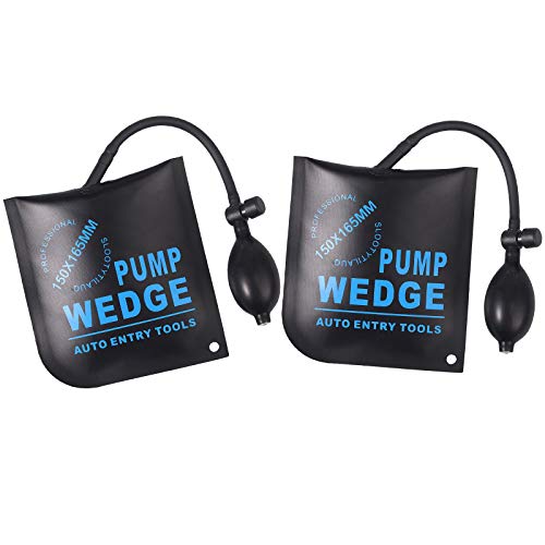 AUTOUTLET 2 pezzi Set di Cuneo Pompa ad Aria Air Wedge Pump,Cuneo Matte