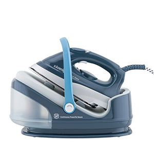 H.Koenig V5i Ferro da stiro, Piastra Inox, 3.5 bars, capacità Blu/Azzurro - Ilgrandebazar