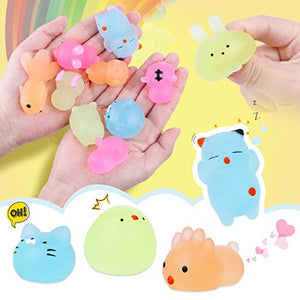 LEEHUR Squishies Fluorescente Squishy Giocattoli Mini Morbidi Cute verde - Ilgrandebazar