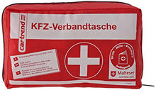 Carica l&#39;immagine nel visualizzatore di Gallery, Cartrend 7730042 kit di primo soccorso rosso, DIN 13164, con misure di... - Ilgrandebazar