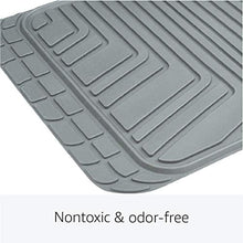 Carica l&#39;immagine nel visualizzatore di Gallery, AmazonBasics - Set da 4 tappetini in gomma per auto, SUV, camion, Grigio - Ilgrandebazar