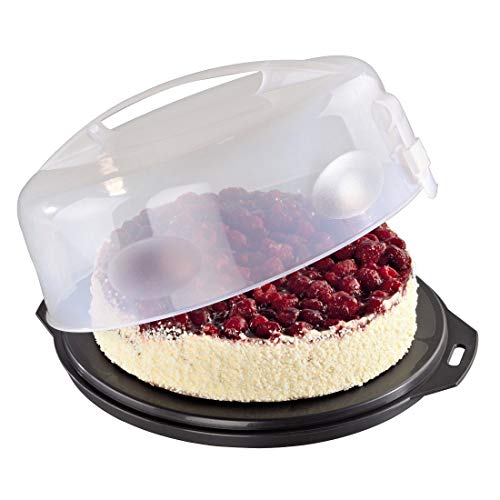 Xavax Contenitore per Torte, Plastica, Trasparente, Ø 31,5 cm