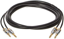 Carica l'immagine nel visualizzatore di Gallery, AmazonBasics - Cavo per altoparlanti con connettori a banana placcati 1,8 m