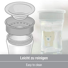 Carica l&#39;immagine nel visualizzatore di Gallery, NUK Magic Cup Bicchiere Antigoccia per Bambini, Bordo 360°, 8+ Blu (Nuovo) - Ilgrandebazar