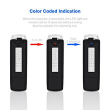 Carica l&#39;immagine nel visualizzatore di Gallery, SMARTEX | Mini Registratore Vocale 8GB / 150 ore USB Audio - microfono Spia...