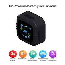 Carica l&#39;immagine nel visualizzatore di Gallery, KKmoon Sistema di Monitoraggio della Pressione dei Pneumatici per... - Ilgrandebazar