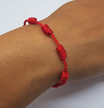 Carica l&#39;immagine nel visualizzatore di Gallery, Mystic Jewels By Dalia, braccialetto Cabala, in cordoncino di filo rosso,... - Ilgrandebazar