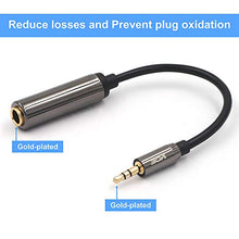 Carica l&#39;immagine nel visualizzatore di Gallery, VCE Cavo Prolunga Cuffie Adattatore Audio Jack 3.5mm Maschio a 6.35mm...