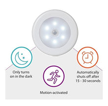 Carica l&#39;immagine nel visualizzatore di Gallery, Foonii Set 4 pezzi Luce Notturna Sensore di Movimento con magnetica,... - Ilgrandebazar