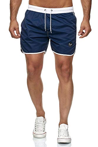 Kayhan Uomo Swim Shorts Costume Costumi da Bagno Sport Boxer L, Navy 03