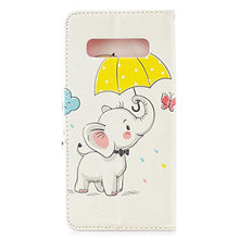 Carica l&#39;immagine nel visualizzatore di Gallery, COTDINFOR Galaxy S10 Plus Protezione Custodia for Girls Cute BF: Red Unicorn