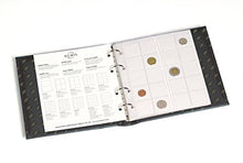 Carica l&#39;immagine nel visualizzatore di Gallery, Leuchtturm 301280 coin album NUMIS, classic design with slipcase incl. verde - Ilgrandebazar