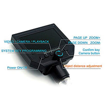 Carica l'immagine nel visualizzatore di Gallery, KKmoon Elettronico Microscopio Digitale LCD Portatile G600 con 8...