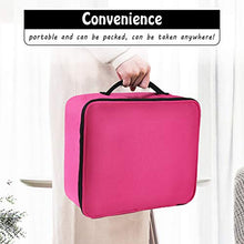 Carica l&#39;immagine nel visualizzatore di Gallery, DIMJ Porta Trucchi da Viaggio, Borsa Trucco Professionale Beauty Case Rosa